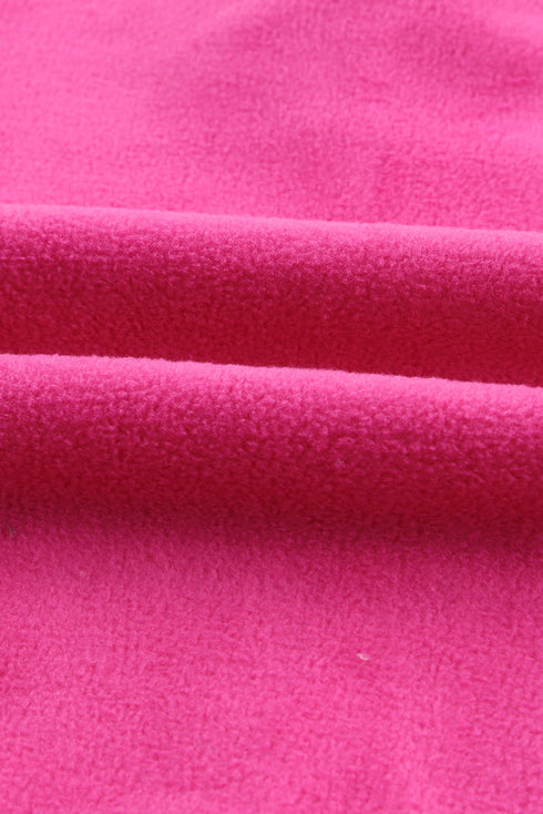 Colorblock Long Sleeve Pullover Fleece Sweatshirt